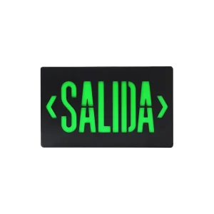 Single and Double Emergency Exit Sign for Indoor Evacuation Luz De Emergencia Led