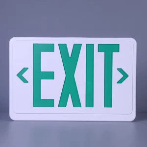 Single or Double Sides 3W Safety Exit Sign ABS Material 3 Hours Back up Wall Mount Ceiling Surface Mounted LED Emergency Light