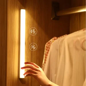 Smart LED Wall Lamps with Linear Design for Multiple Scenes Bedroom Balcony Corridor Emergency Lights Home Safety Night Lights
