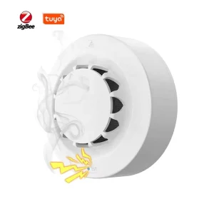 Smart Smoke Alarm Detector Housing Security Wireless Smart Life Tuya Zigbee Smoke Alarm For Home
