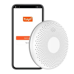 Smart Tuya WiFi Sealed 10 Years DC 3V Lithium Battery Smoke AndCarbon Monoxide 2 in 1 Combo Detector for Home Security Alarm