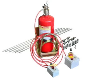 Solenoid Valves Fire Extinguisher Automatic Fire Suppression System for Vessel Engine Room