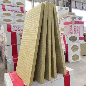 Soundproofing Materials Modern Style Eco-Friendly Rock Wool Blanket Mineral Wool Roll Fire Resistant 700 High Temp