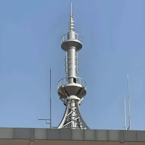 Special Anti Salt Corrosion Lightning Rod Tower for Island Construction and Tropical Storm Affected Areas