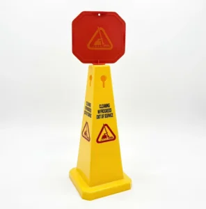Square Upright Sign Cleaning In Progress Safety Protection Warning Product Office Building School Commercial Warning Sign
