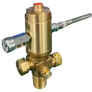 Stainless Steel Brass FM200 Fire Suppression System Dedicated Control Valve Manual Firefighting Equipment Accessory