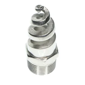 Stainless Steel Spiral Cone Spray Water Nozzle Sprinkler Heads for Dust Removal Fire Fighting Spraying Cleaning