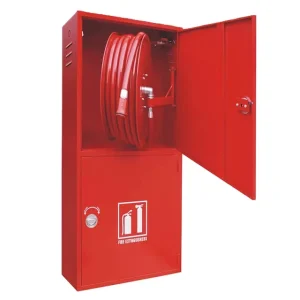 Stainless Steel and Carbon Steel Firefighting Cabinet Red Safety Reel Fire Protection Equipment Accessories