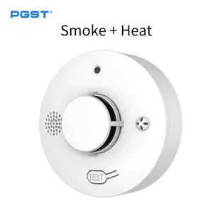 Standalone Photoelectric Smoke Alarm Temperature Heat Detection Tamper Alarm DC3.0V EN14604/UL217 Certified
