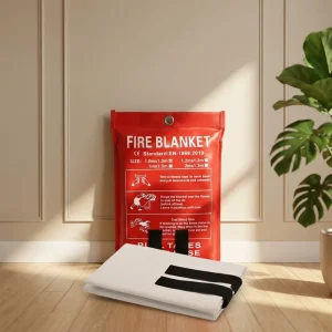 Standard 1.2*1.2m Fire Blanket for Small Cafe Convenience Store Office Safety