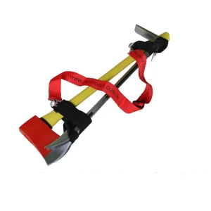 Steel Hand Tools Forged Heavy Duty Hooligan Tool and Flat Axe Set for Demolition Rescue and Firefighting