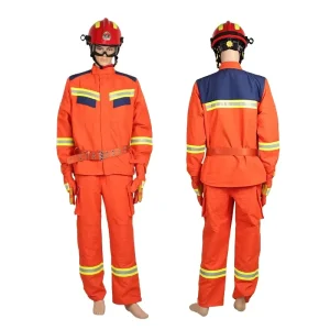 Summer Fire Training Protective Suit 3C Certified Nomex & Aramid Split Design EN469 20 Models
