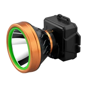 Super Bright Waterproof LED High Power Long Range Headlamp with Rechargeable Li Ion Battery for Outdoor Camping Fishing
