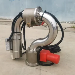 Switch Control Electric Water Cannon Water Sprinkler Steel Water Monitor
