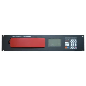 TN7000 Fire Alarm Control Panel with 100 Address Points (1~100) LCD Display 24VDC Stable Connection Black 0 40C