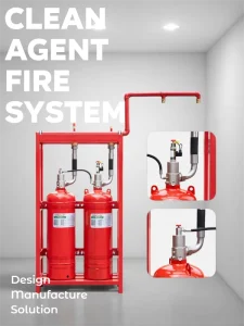 TPED CE Certified FK 5 1 12 Gas Automatic Fire Extinguishing System For Or Power Plant Control Room