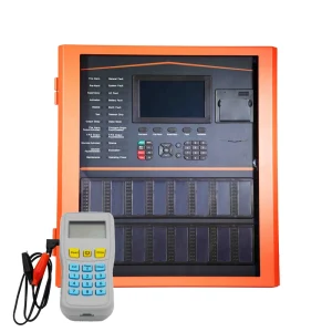 TX7008 Intelligent LPCB EN54 Addressable Fire Alarm Control Panel 4-8 Loops LCD Screen Auto Enrolling Protection Power