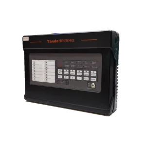 TXC7001 Conventional Fire Alarm Control Panel 1 Zone 32 Points LCD Display Wall Mount Backup Battery System