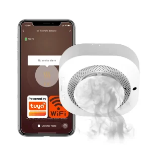 TY SMK S11 Wi Fi Fire Detector EN14604 Photoelectric Smoke Detector Alarm FCC UL217 Tuya Wifi Smart Rauchmelder