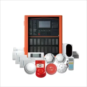 Tanda Addressable Fire Alarm Control Panel 4 Loops Expandable 6 Loops Max 1016 Devices LPCB EN54 Certified LCD Display Power