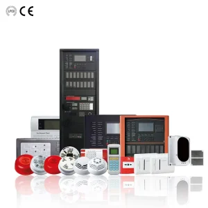 Tanda Factory 4 Loops Addressable Fire Alarm Control Panels Panel Networking System with LPCB Certificate
