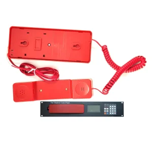 Tanda TN7100 Red PVC Panel Addressable Fire Extension Telephone with 24V DC and 25mA for Emergency Evacuation