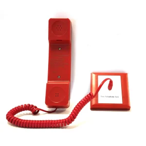 Tanda TN7101 Red PVC Portable Fire Telephone Addressable Fire Alarm System Mobile Handset Firefighting Equipment Accessory