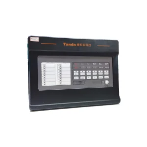 Tanda TXC7001 Conventional 1 Zone 32 Points Smoke Detector Fire Alarm System Control Panel with Backup Battery Wall Mount
