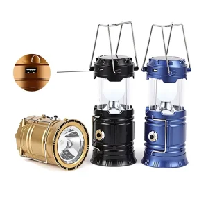 Telescopic Camping Lantern LED Tent Light Lithium Battery Power Bank Function IP44 Waterproof Portable Hanging Emergency Hiking