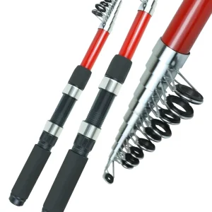 Telescopic Lure Rod 1.8/2.4/3.0/3.6m Long Casting Saltwater Fishing Rod for Sea Fishing