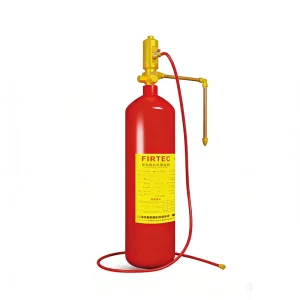 Temperature Sensing Self Starting Extinguishing Device Co2 Automatic Fire Extinguisher With Detection Pipe FM200 6kg Portable