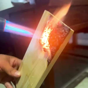 The Manufacturer Can Provide Customized Flat Particle Wood Flame Retardant Fireproof Coating and High-fire-resistant Materials