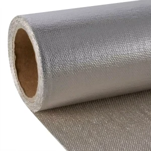 The manufacturer provides welded fireproof curtain high temperature flame retardant fireproof cloth exhaust pipe insulation