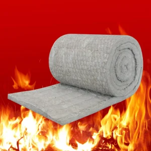 Thermal Insulation 100kg m3 120kg m3 25mm 50mm 75mm 100mm Mineral Basalt Wool Rock Wool Blanket