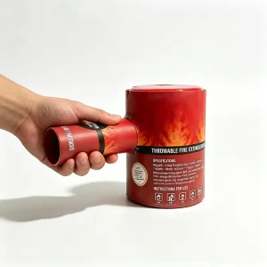 Throwing Fire Extinguisher Dry Powder ABC Class Portable Valve 1kg