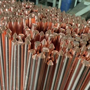 Tinned Copper Coated Steel Round Wire with Excellent Corrosion Resistance Copper Coated Steel Round Wire