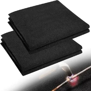 Tools 3200℉ Fire Resistant Welding Blanket 12x36in Carbon Felt Soldering Mat 5mm Flame Retardant Pad