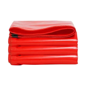 Truck Side Curtain Truck Cover Heavy Duty Fireproof Thickened Flame Retardant PVC Coated Canvas Roll