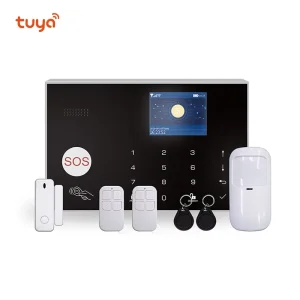 Tuya App Control Alarmas GSM 4G Wireless and Wired WiFi Smart Home Security Alarm Systems with CID Protocol
