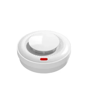 Tuya Wi-Fi Smart Smoke Alarm with PC Material Graffiti 433 Remote Standalone Application Multifunction Fire Alarm