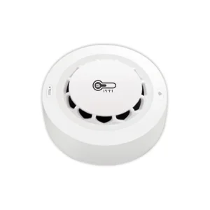 Tuya WiFi Smoke Sensor With Temperature Humidity Monitor 3 in 1 Detector Multiple Function Work with Google Home