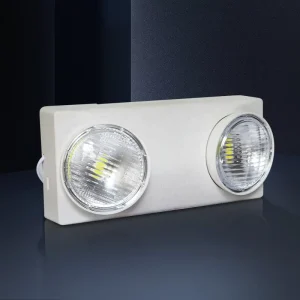 Twins Head Emergency LED Lamps Luz De Emergencia Recharge Quickly Fire Exit Light LED Emergency Light