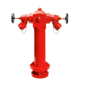 Two Way Pillar Fire Hydrant DN100/DN150 Brass Ductile Iron Flange Connection Fire Rescue Equipment Accessory