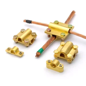 U Bolt Connector Earth Rod Clamp Cable to Rod Brass Clamp Ground Rod Clamp Clip 5/8 Hot Dip Galvanized Clip Earthing System