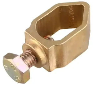 U Bolt Joint Connector Pipe Clamp Brass G Clamp Ground Rod Clamp for Earthing and Lightning Protection System