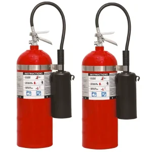 UL Certificate for North America Non Conductive CO2 Powder Fire Extinguisher No Equipment Damage CO2 Powder Fire Extinguisher