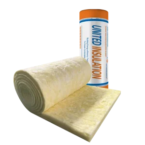 UL Fiberglass Acoustic Insulation Waterproof Fireproof Glass Wool R13 Glass Wool Roll for America Building
