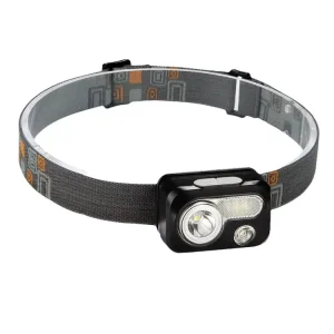 USB Rechargeable COB Bright Light Motion Sensor Adjustable Headlamp