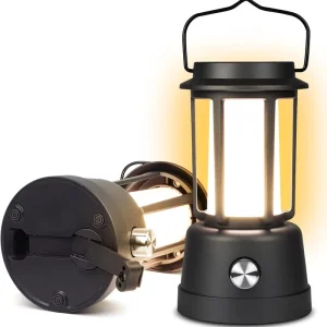 USB Solar Rechargeable LED Hanging Light Portable ABS Black 3 Lighting Modes Dimmable Garden Emergency Camping Lamps