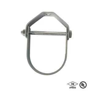 UTT30 UL FM Plain Pipe Clamp for Suspending Pipeline Available Size 1/2 to 8 Firefighting Equipment Accessories